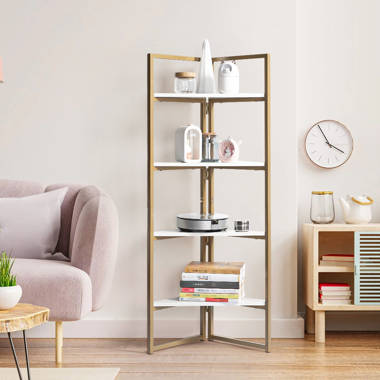 Corner bathroom bookcases & standing deals shelves